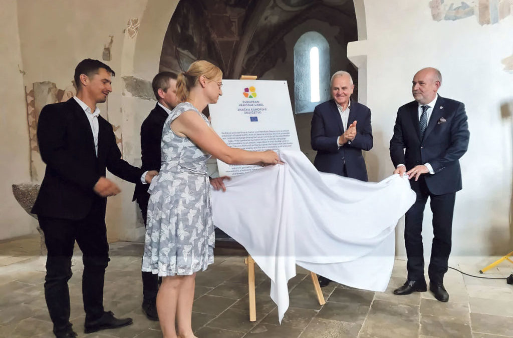 Oficiálnym odhalením sa zavŕšil proces získania značky Európske dedičstvo pre 12 gemerských kostolov