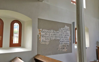 V Evanjelickom kostole v Súľove-Hradnej objavili vzácny text latinskej básne