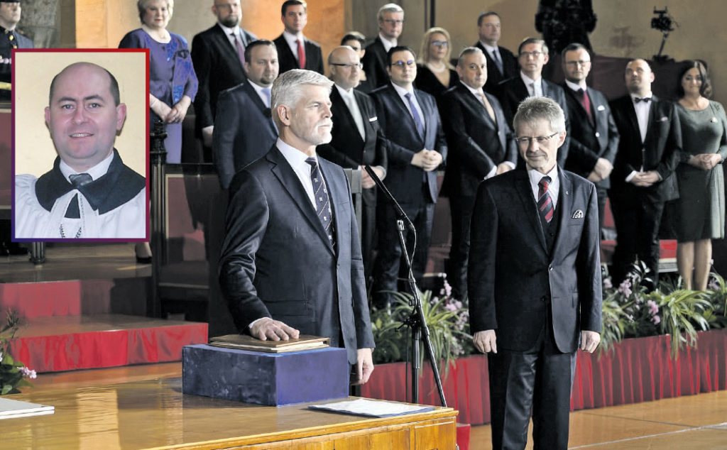Na inaugurácie českého prezidenta Pavla sa zúčastnil aj slovenský biskup Marián Čop