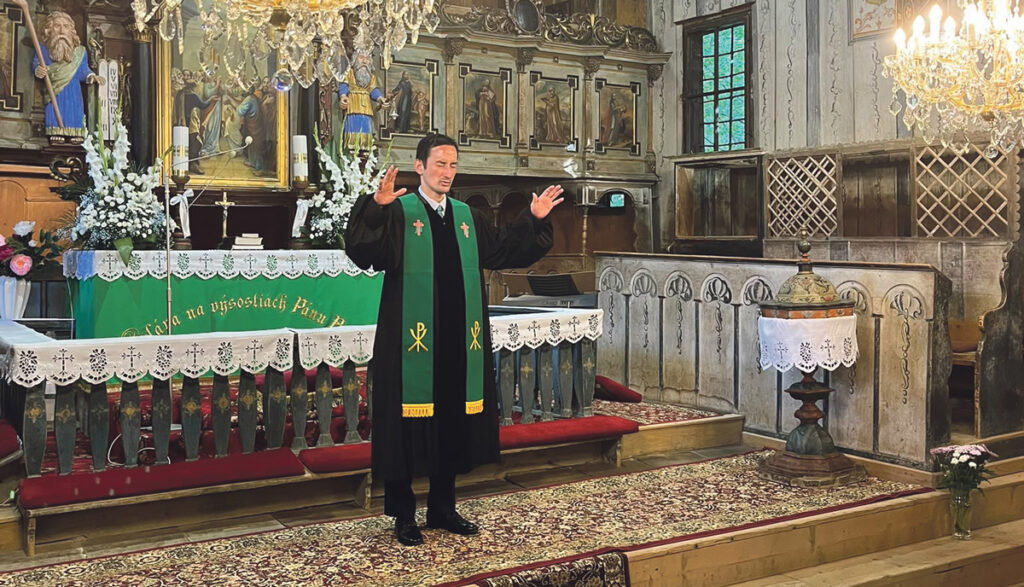 Kórejský pastor v Leštinách hovoril o obnove cirkvi